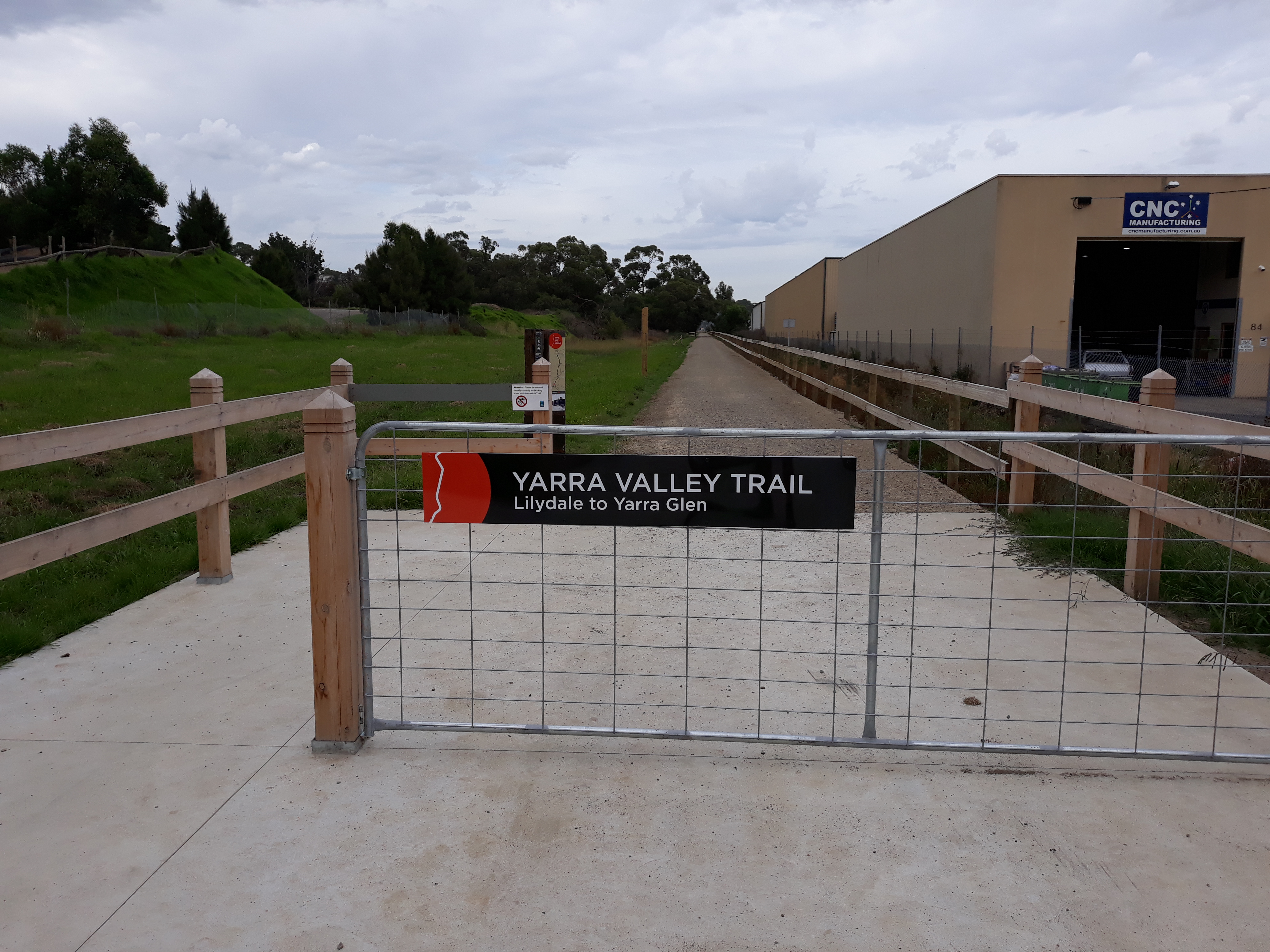 Yarra Valley Trail sign